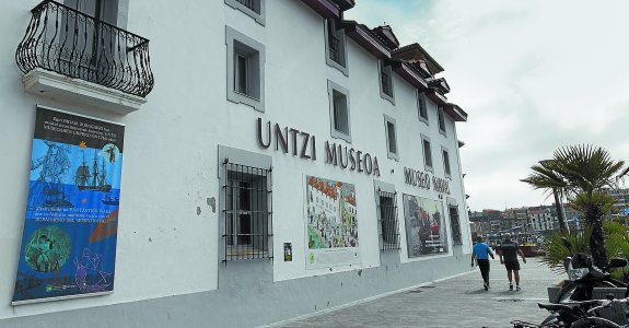 Vista exterior del Untzi Museoa. El ente foral quiere aprovechar «el actual tirón de público del muelle donostiarra». 