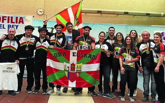 Los levantadores del club Danok Danena participarán en el campeonato de Gipuzkoa. 