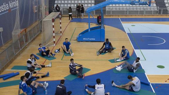 Entrenamiento del GBC en el Gasca. 