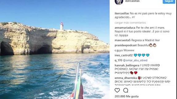 Las vacaciones en el Algarve de Iker y Sara
