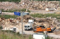 Vista parcial de las instalaciones del vertedero de San Marcos. [ARIZMENDI]