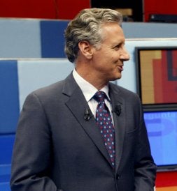 Lorenzo Milá y el Telediario de TVE han cedido el liderazgo a las noticias de Telecinco, con Pedro Piqueras. /EFE