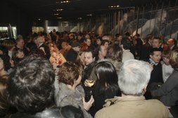 Más de 300 personas se juntaron en la fiesta de inauguración de 'Viento Sur'. /MICHELENA