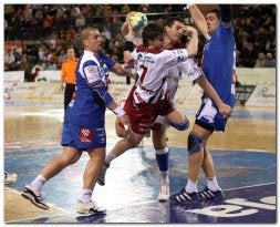 Alberto Agirrezabalaga en el encuentro contra el el equipo navarro.