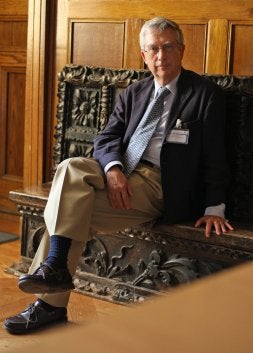 Santiago Rivero, ayer en el Palacio Miramar. /LOBO