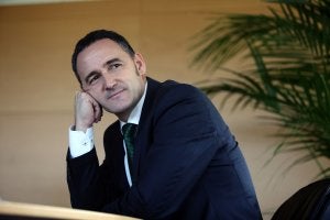 José Miguel Ayerza cree que el reto de Gipuzkoa es engancharse a los mercados que empiezan ya a recuperarse. /MIKEL FRAILE