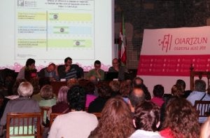 Atez-ateko ondakin bilketaren batzarreko irudia. /EGARRIZ