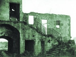 Cuando el macho del monte Urgull necesitaba urgente reforma. ::
FOTOTECA KUTXA