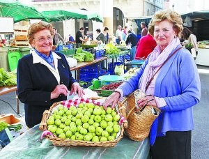 Las primeras manzanas de San Juan llegaron desde Gabiria. ::
J. MARÍN