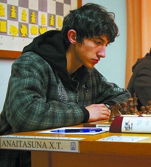 Campeón. Héctor Sánchez se impuso en el Juvenil de Gipuzkoa.