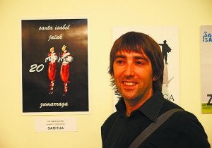La portada del programa de fiestas de Santa Isabel es de Josu Maroto