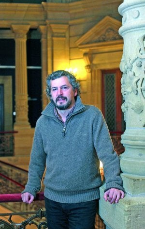 Jabier Vitoria, delegado de Hacienda de San Sebastián. ::                             MIKEL FRAILE