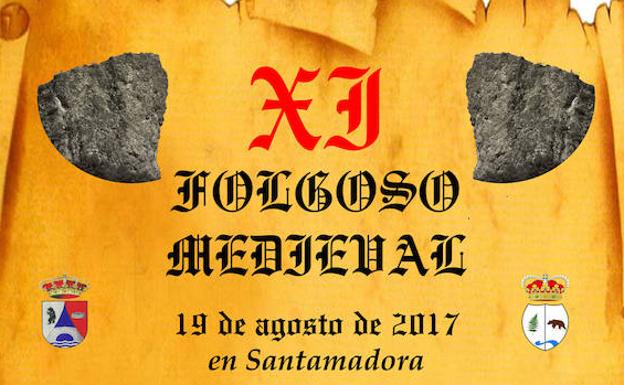 Cartel de 'Folgoso Medieval'.