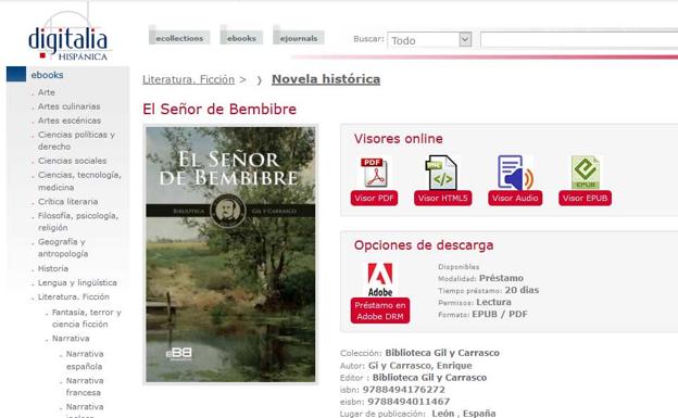 Digitalia Hispánica ya ofrece las obras del escritor berciano.