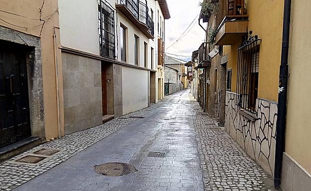 Imagen de la calle Estafeta tras las obras.
