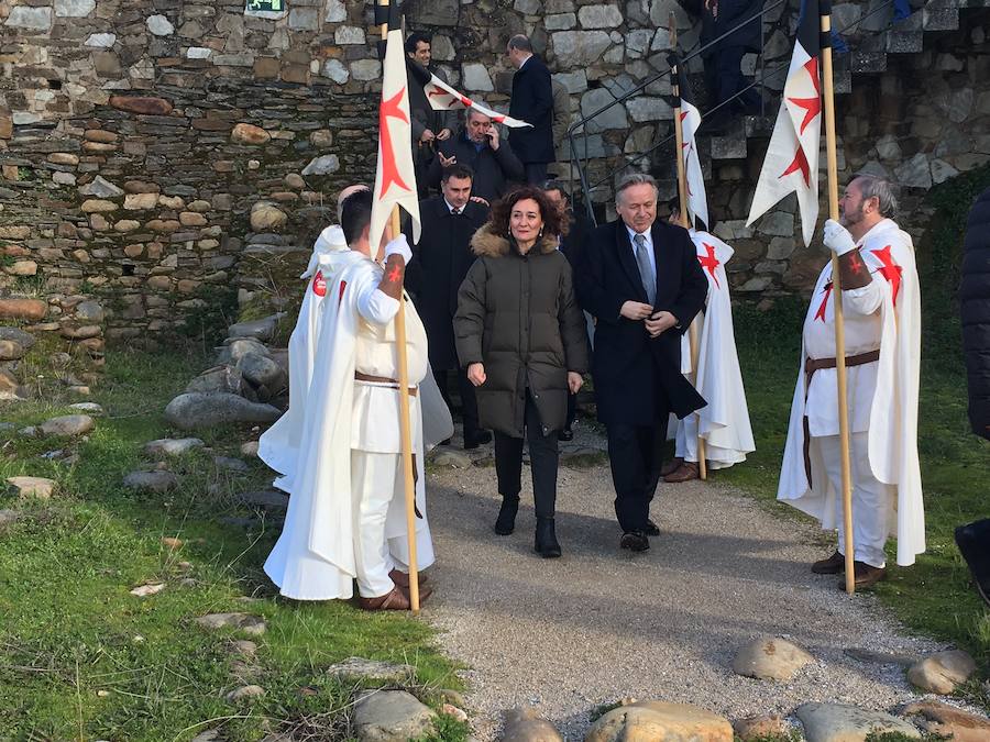 Fotos: Inauguración de la sala Noruega en el castillo de los Templarios