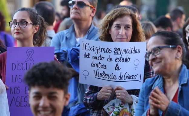 Imagen de la concentración.