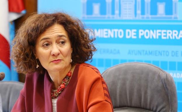 La alcaldesa de Ponferrada, Gloria Fernández Merayo.