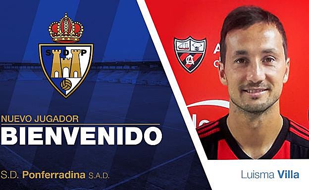 Luisma Villa se incorpora a las filas blanquiazules.