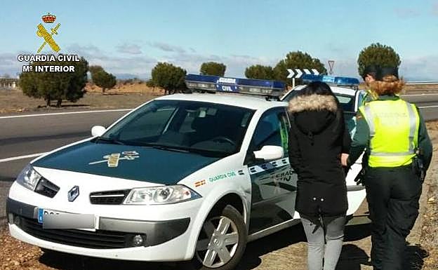 Imagen de una de las personas detenidas en una de las dos operaciones llevadas a cabo estos días en la provincia.