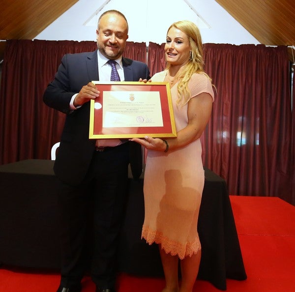 Fotos: Lydia Valentín, hija predilecta del Bierzo