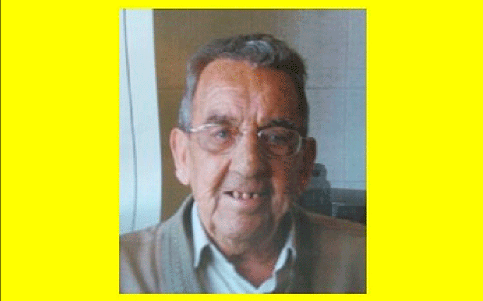 Cartel de la búsqueda de Telesforo García Orallo.