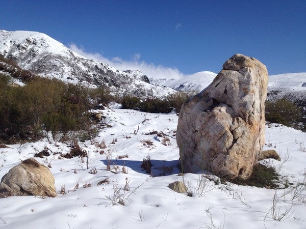 Fotos: Menhir descubierto en la zona de Tejeira