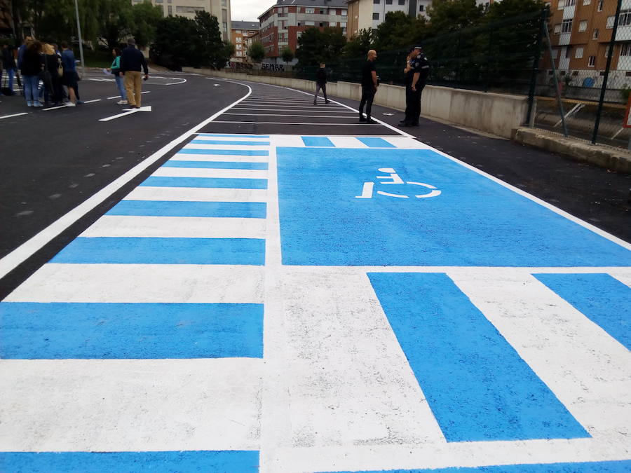 Fotos: Nuevo aparcamiento en la zona alta de Ponferrada