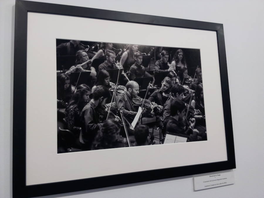 Fotos: Exposición &#039;Cuando miro la música&#039; en el Campus de Ponferrada