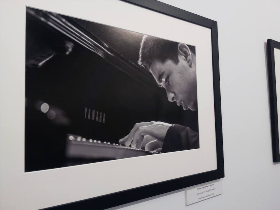 Fotos: Exposición &#039;Cuando miro la música&#039; en el Campus de Ponferrada