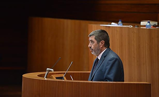 El procurador de Ciudadanos, Manuel Mitadiel.