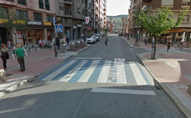 Uno de los atropellos ha tenido lugar en la calle Ancha.