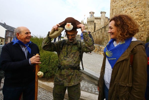 Fotos: Segunda etapa institucional del Camino de Santiago en Ponferrada