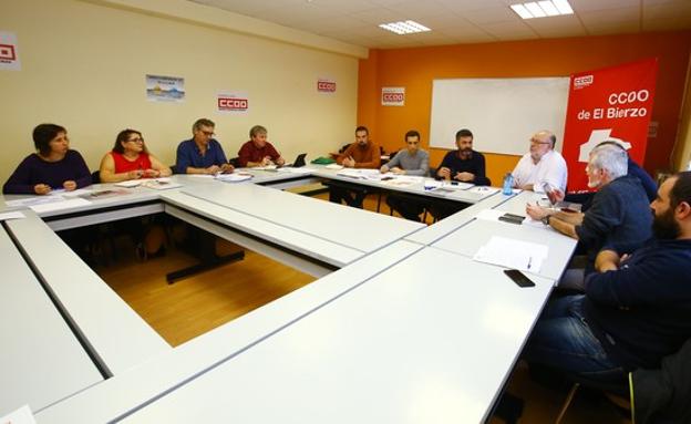 Reunión de delegados de las federaciones de Castilla y León, Galicia y Asturias sobre el Corredor Atlántico en Ponferrada.