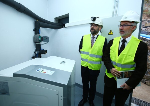 Fotos: Inauguración del centro demostrador para la generación de energía geotérmica de la Fundación Santa Bárbara