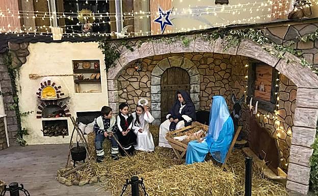 Toral de los Vados inaugura su Belén viviente
