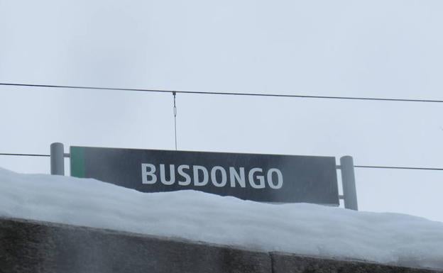 Imagen de la estación de Busdongo.