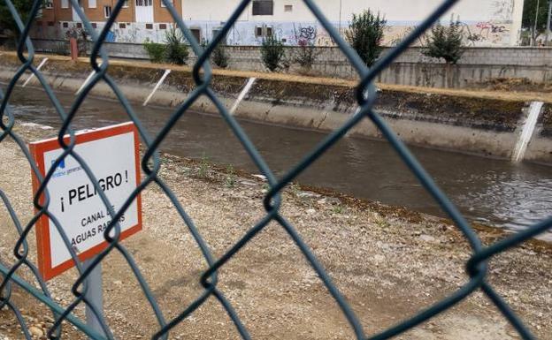 Canal de Cornatel en Ponferrada. 