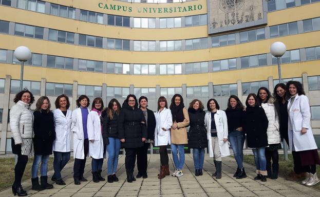 Investigadoras participantes en la mesa redonda en Ponferrada. 