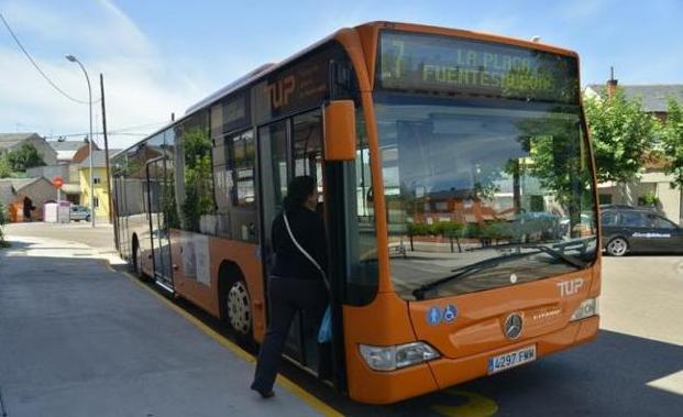 Autobús urbano de Ponferrada.