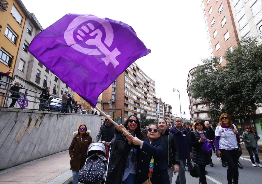 Fotos: Manifestación del 8-M en Ponferrada