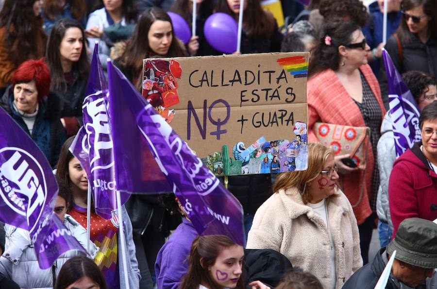 Fotos: Manifestación del 8-M en Ponferrada