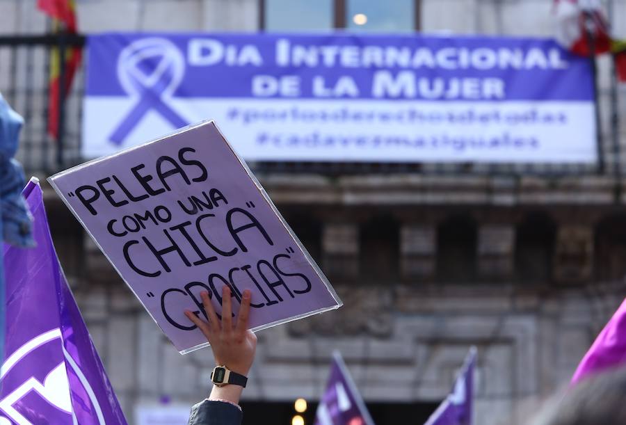 Fotos: Manifestación del 8-M en Ponferrada