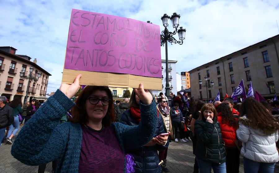 Fotos: Manifestación del 8-M en Ponferrada