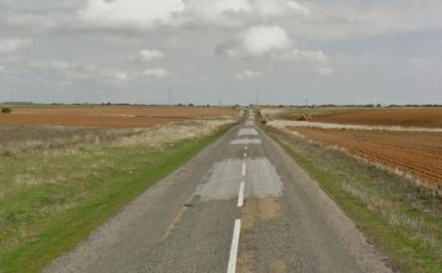 Una de las carreteras de la provincia de León.