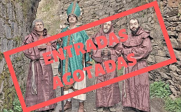 Ponferrada estudia extender a Semana Santa las visitas teatralizadas al monasterio de Montes