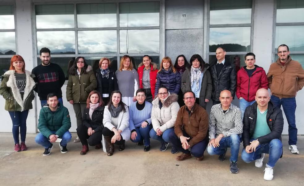 Alumnos participantes en la II Lanzadera de Empleo de Ponferrada.