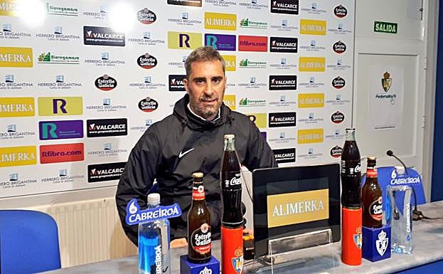 Jon Pérez Bolo, en rueda de prensa. 