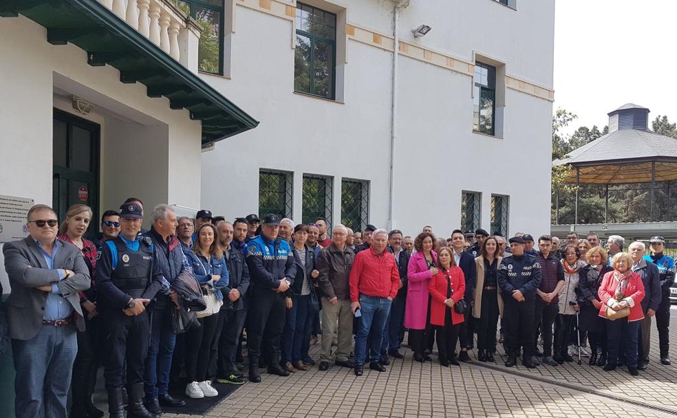 El acto de nombramiento de la Jefatura de la Policía Municipal tuvo lugar este martes. 