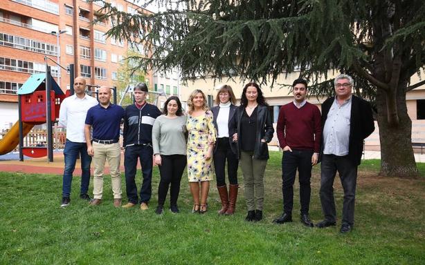 Miembros de la candidatura de Más Ponferrada a la Alcaldía de Ponferrada. 